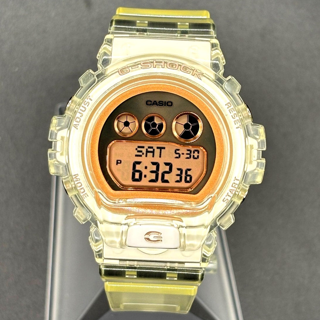 Casio G-Shock GMD-S6900SR-7 S Series Translucent Rose Gold Women’s Watch NIB