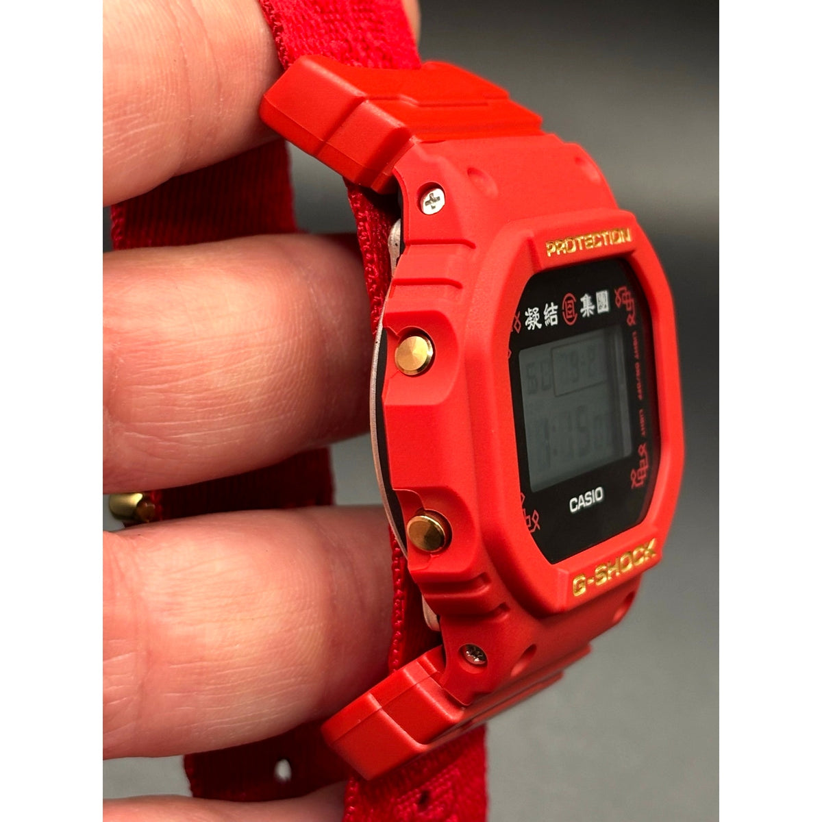 Casio G-Shock x CLOT DW-5600BBN Limited Edition Infinity 9 Strap Set NIBWT