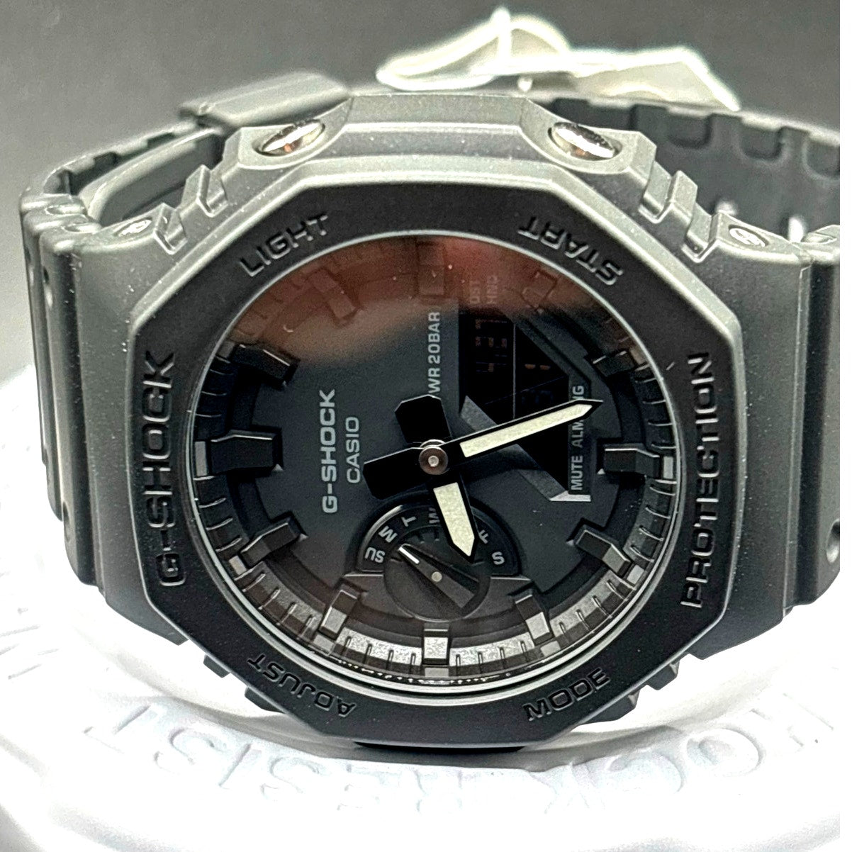 Casio G-Shock GA2100-1A1 Monochrome Black Carbon Core Analog Digital Men’s Watch
