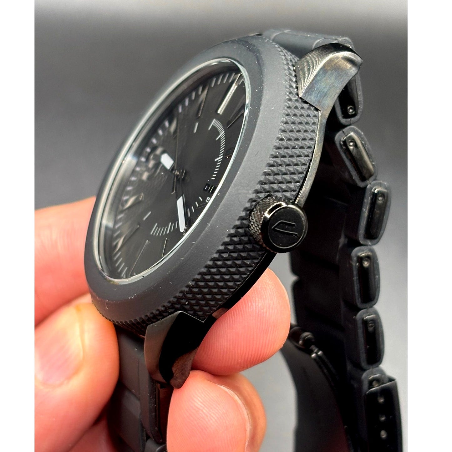 Diesel Rasp NSBB DZ1873 Men’s Black Stainless Steel 50mm Men's Watch