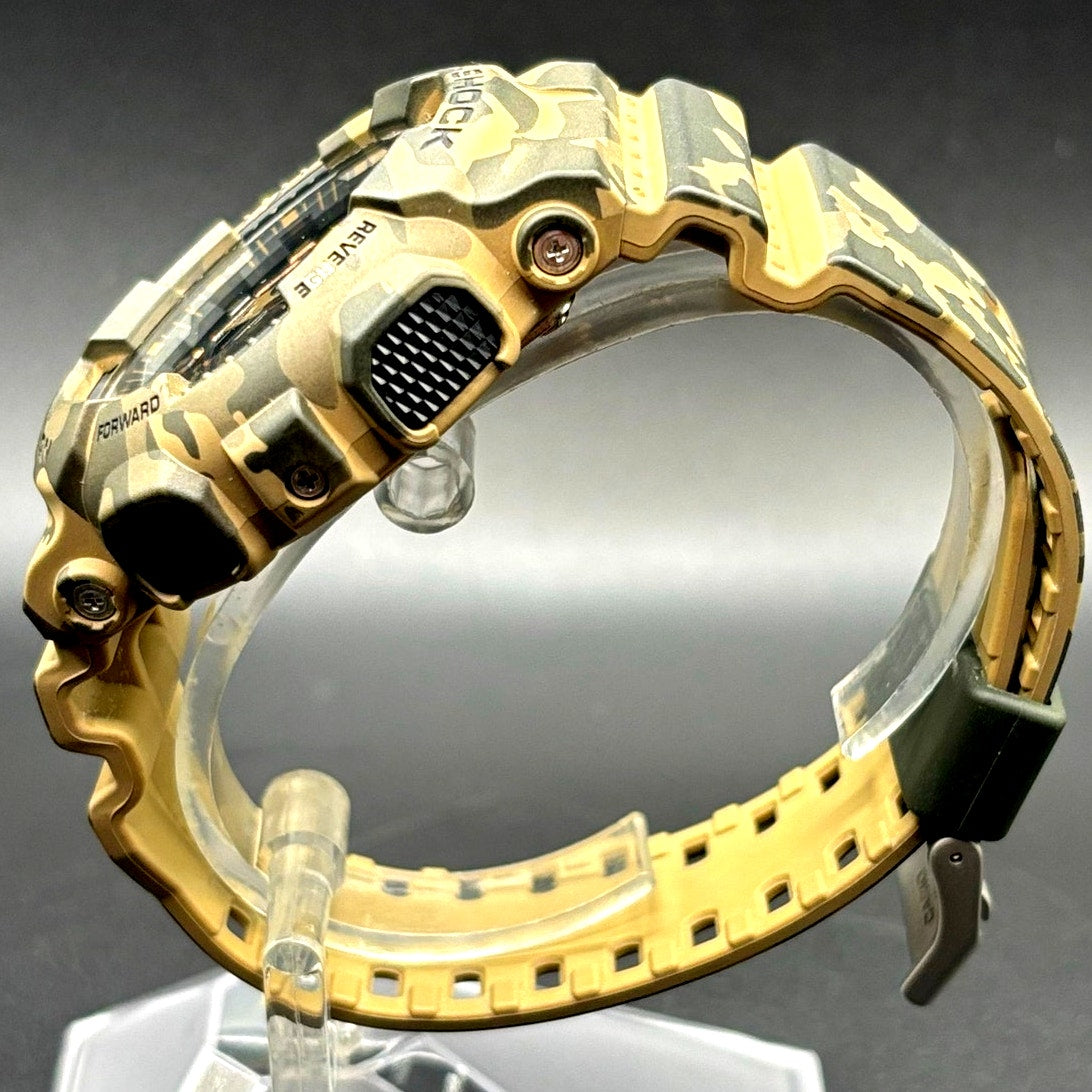Casio G-Shock GA100CM-5A Camouflage Military Analog Digital Watch NIB