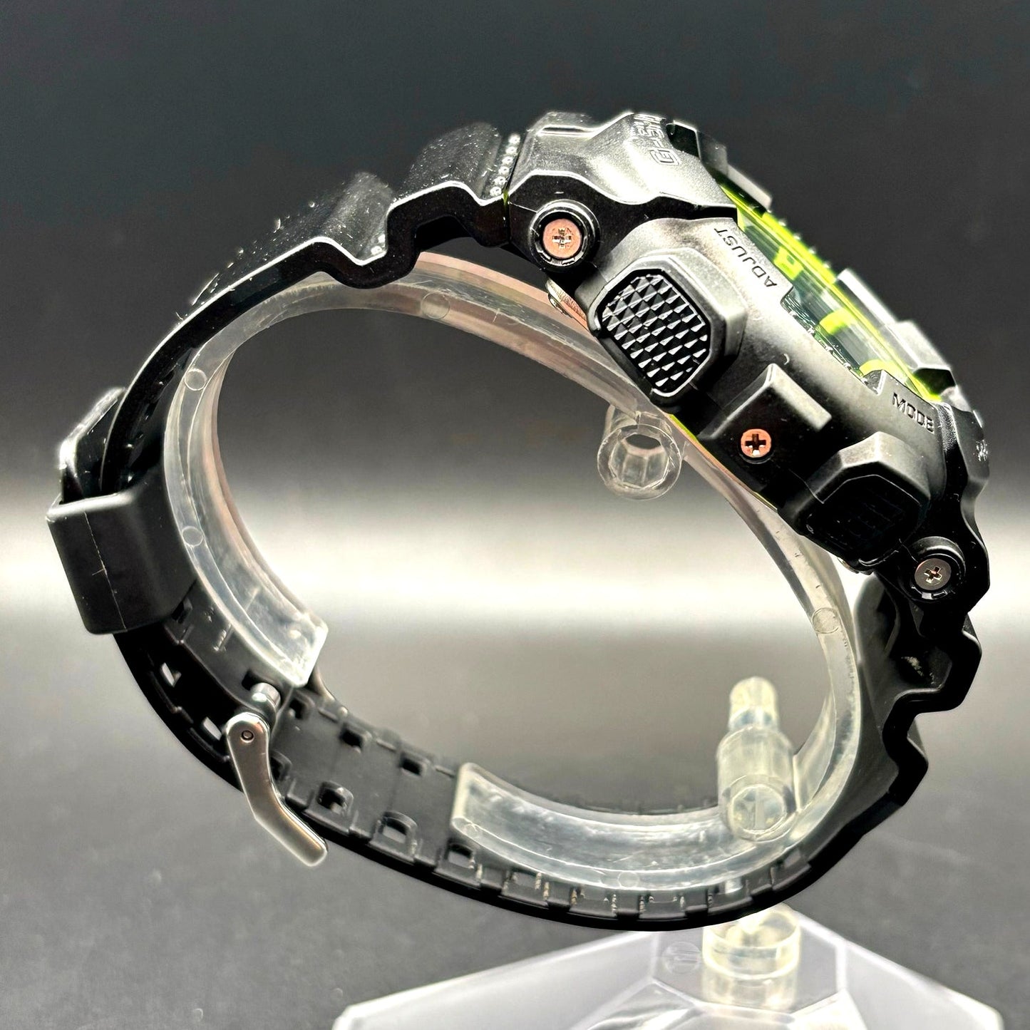 Casio G-Shock GA-110LY-1A Sporty Illumi Lime Black Analog Digital Men's Watch