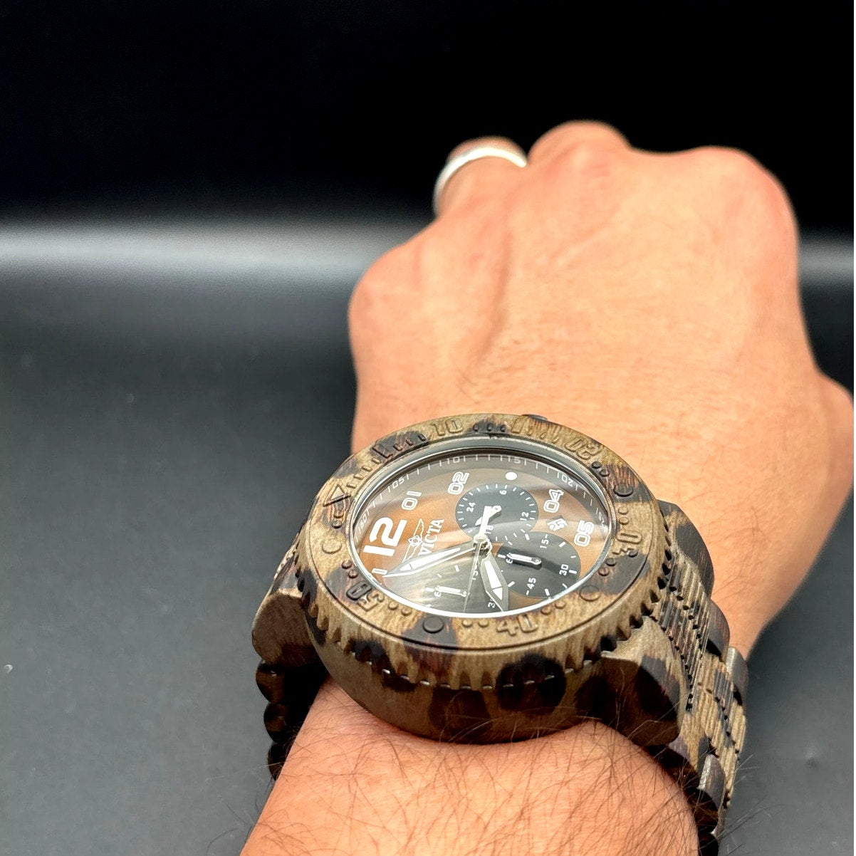 Invicta 48620 Pro Diver Werewolf Men's Stainless Steel Watch 52mm Aqua Plating