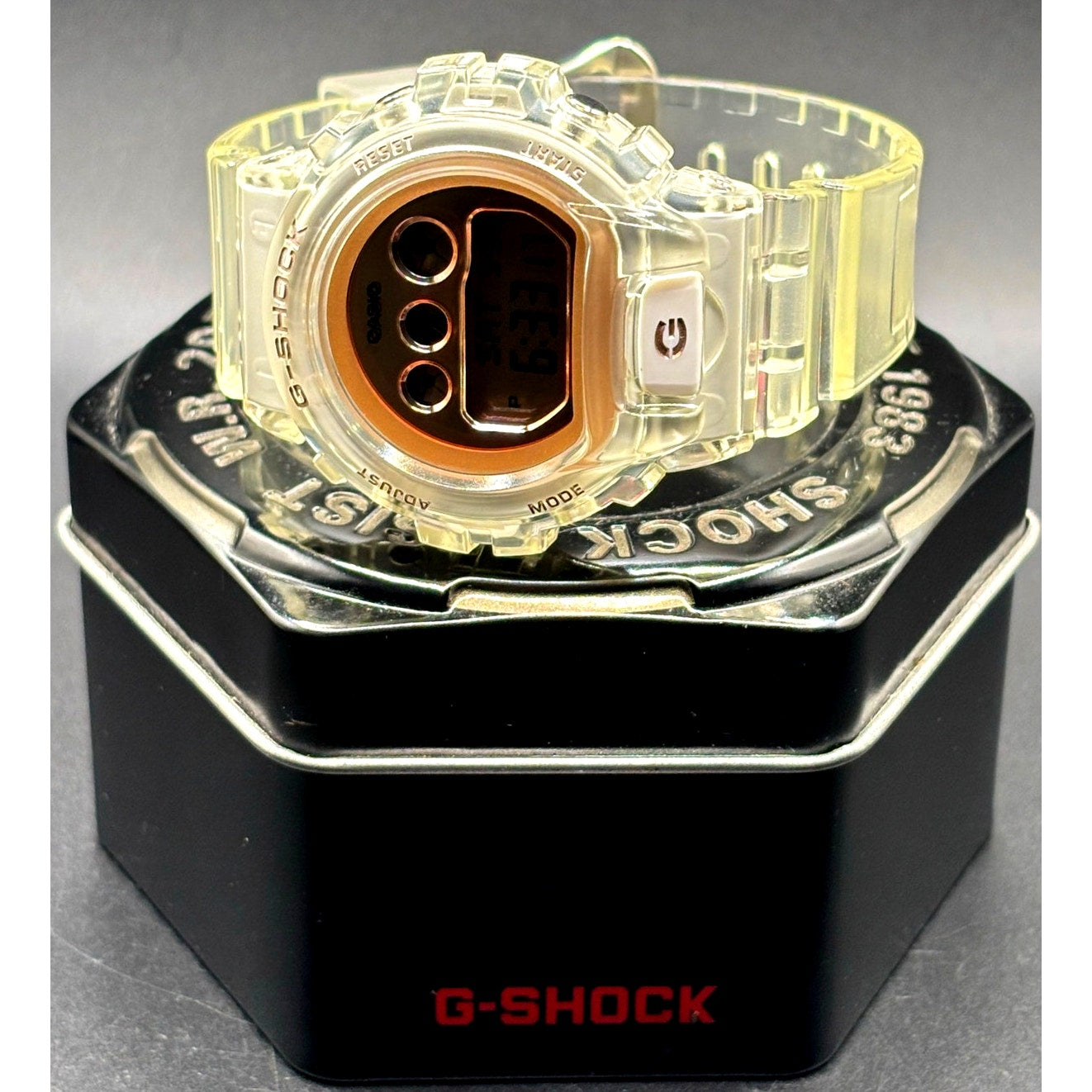 Casio G-Shock GMD-S6900SR-7 S Series Translucent Rose Gold Women’s Watch NIB
