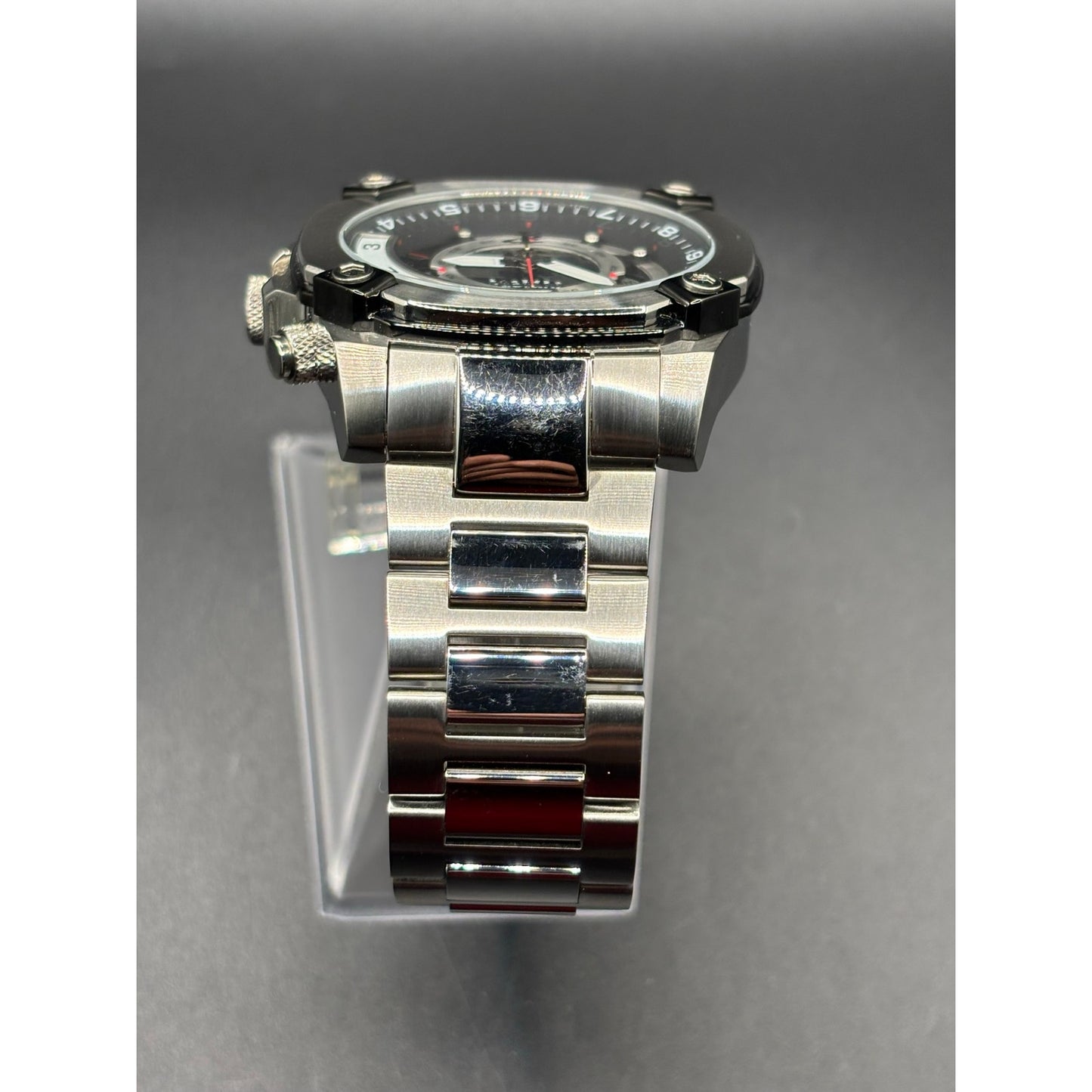 Invicta Reserve Octane 27049 Swiss Movement Chronograph 50mm Steel Watch