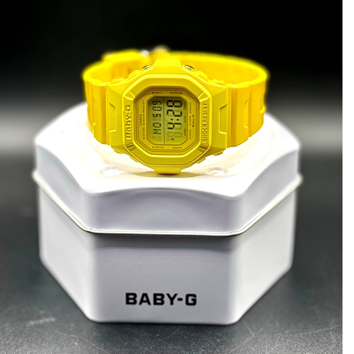 Casio Baby-G BG-5602-9 Lemon Drop Yellow Digital Women’s Watch