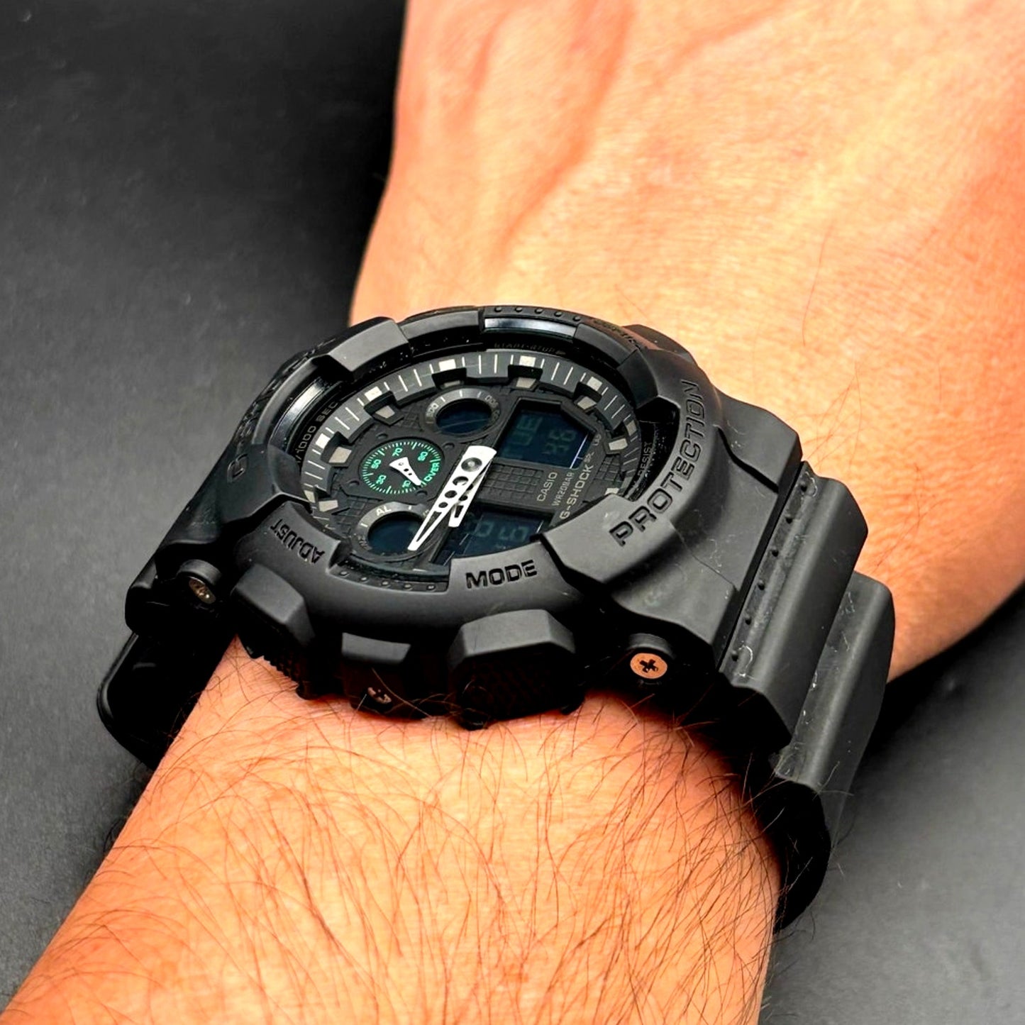 Casio G-Shock GA100MB-1A Men's Black Analog Digital Shock NIBWT