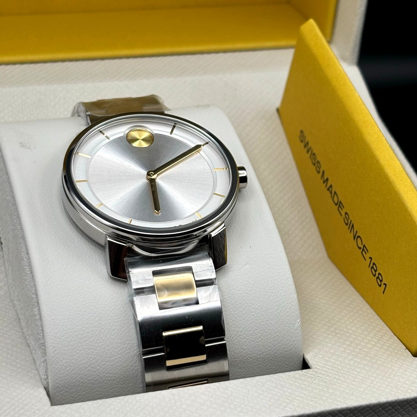 Movado Bold Access 3600965 Women’s Two-Tone Swiss Movement Stainless Steel Watch