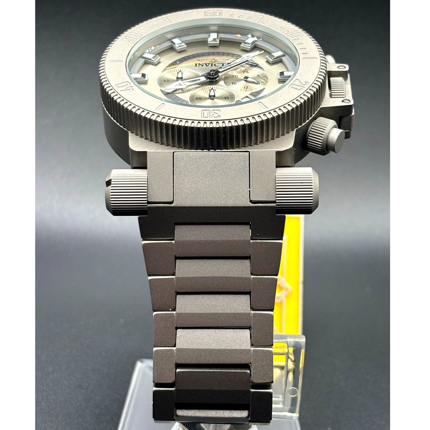 Invicta 46533 Coalition Forces Dominion Titanium Chrono 51mm Men's Watch NIBWT