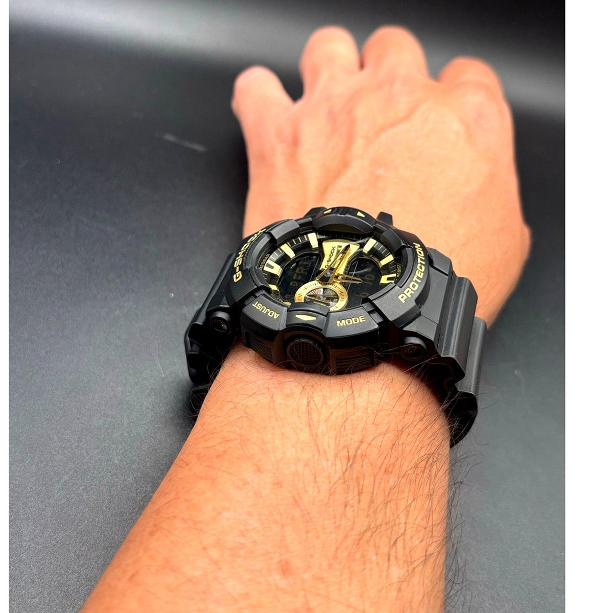 Casio G-Shock GA-400GB-1A9 Black Gold Analog Digital Men’s Watch 55mm