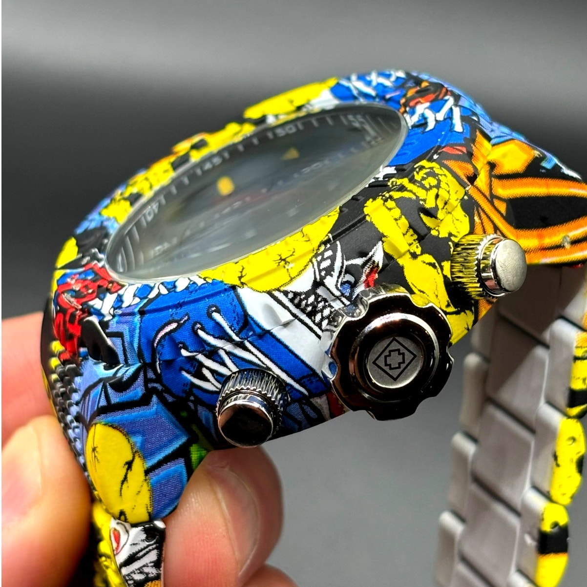 Invicta 36774 Zager Exclusive Graffiti Hydroplated 52mm Chronograph NIB