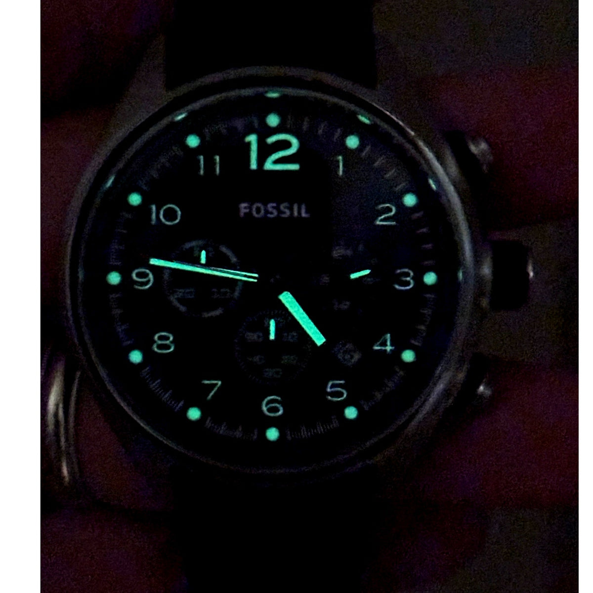 Fossil Flight CH2697 Chronograph Black Dial 46mm Men’s Watch