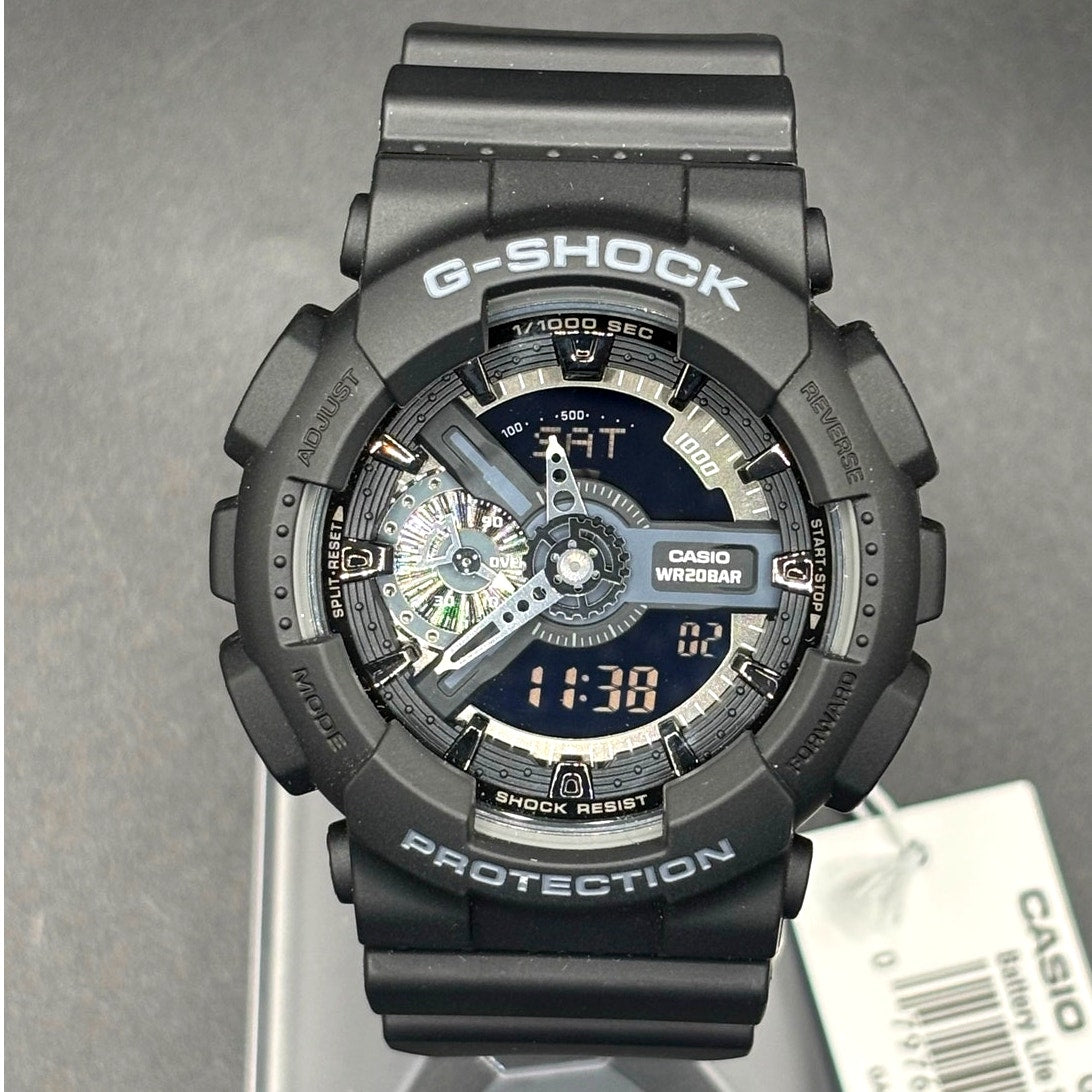 Casio G-Shock GA110-1B Black Analog Digital 200M Men’s Watch NIBWT