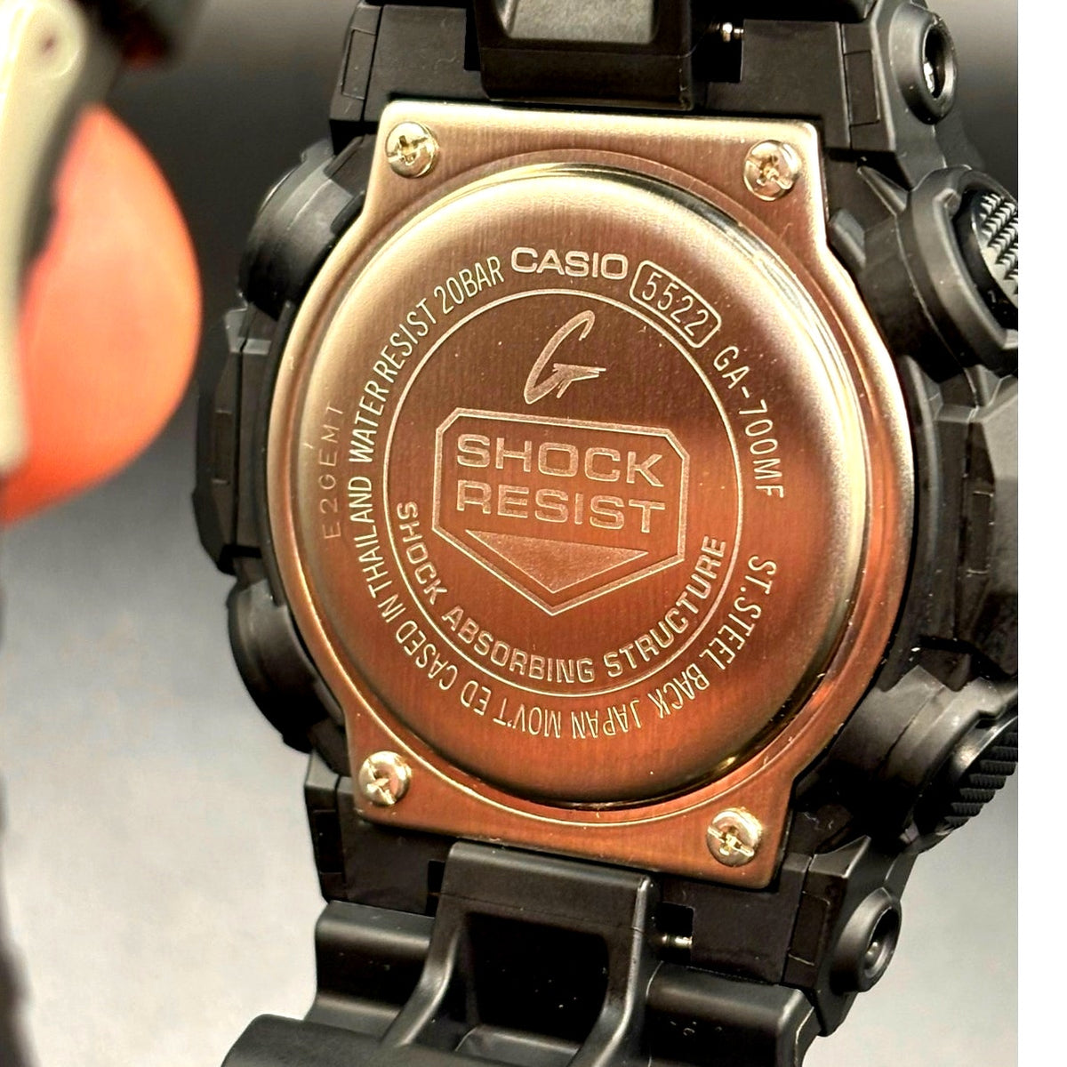 Casio G-Shock GA-700MF-1A Multi Fluorescent Black Analog Digital Men’s Watch NIB
