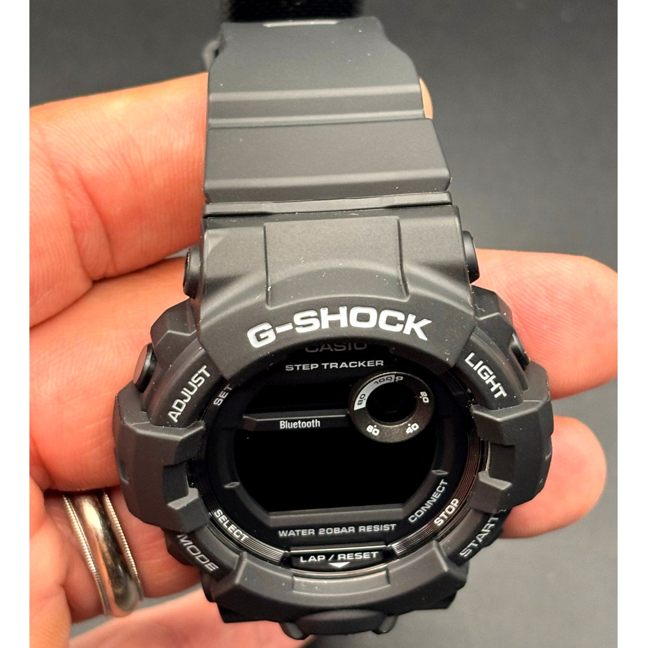 Casio G-Shock Move GBD800-1B Bluetooth Step Tracker World Time Men's Watch NIBWT