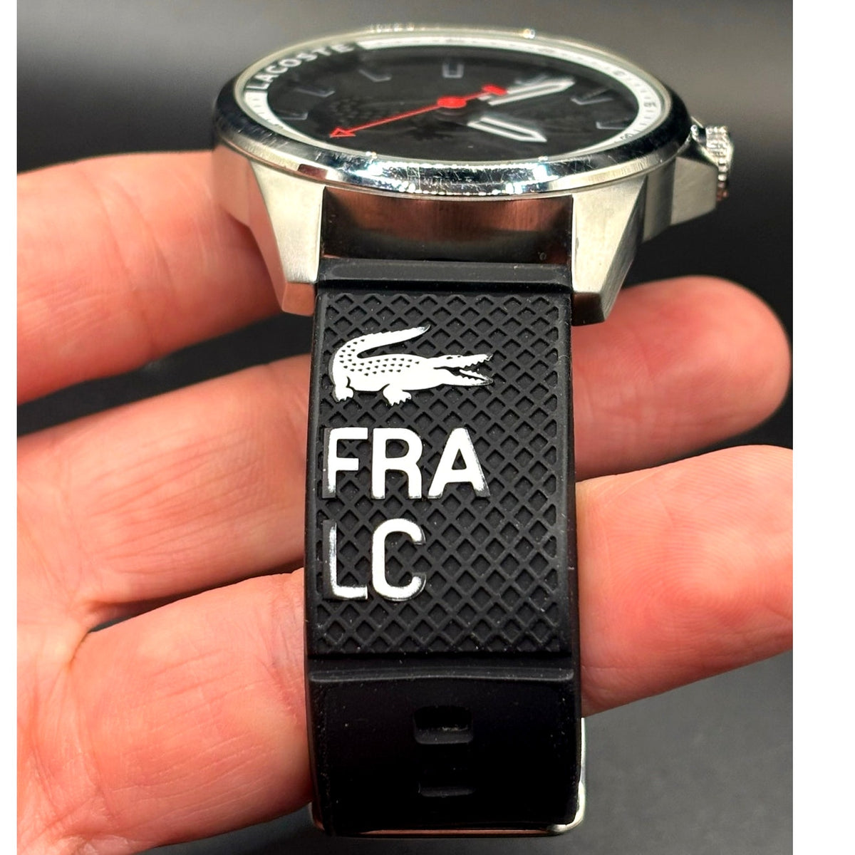 Lacoste Capbreton 2010840 Black Dial Quartz Men’s Watch 50M Unisex