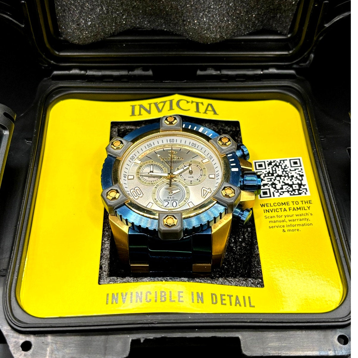 Invicta Reserve Octane Grand Arsenal 13023 Swiss Made Chronograph 56mm Watch
