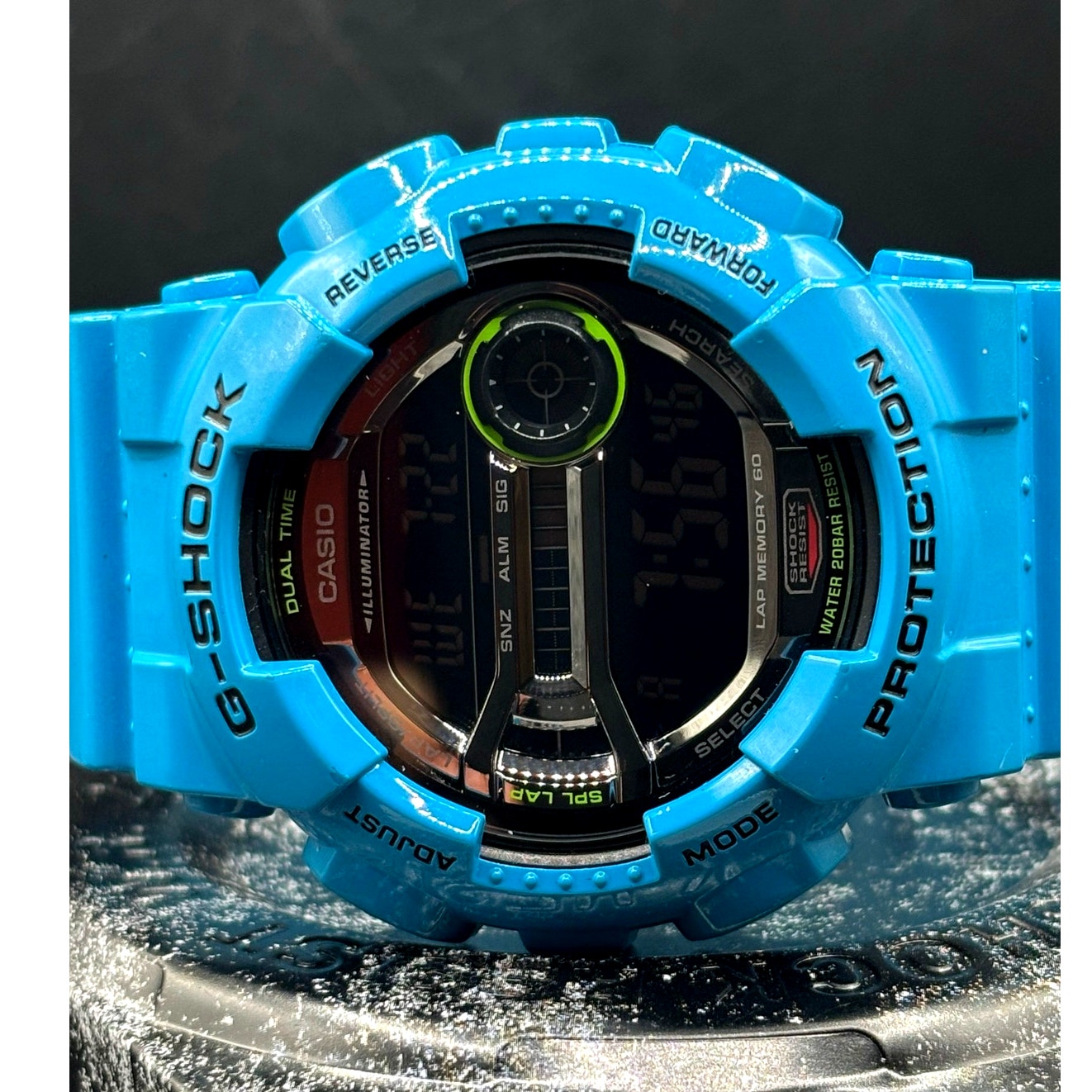 Casio G-Shock GD-110-2 Azure Blue Digital 200M Men's Watch NIB