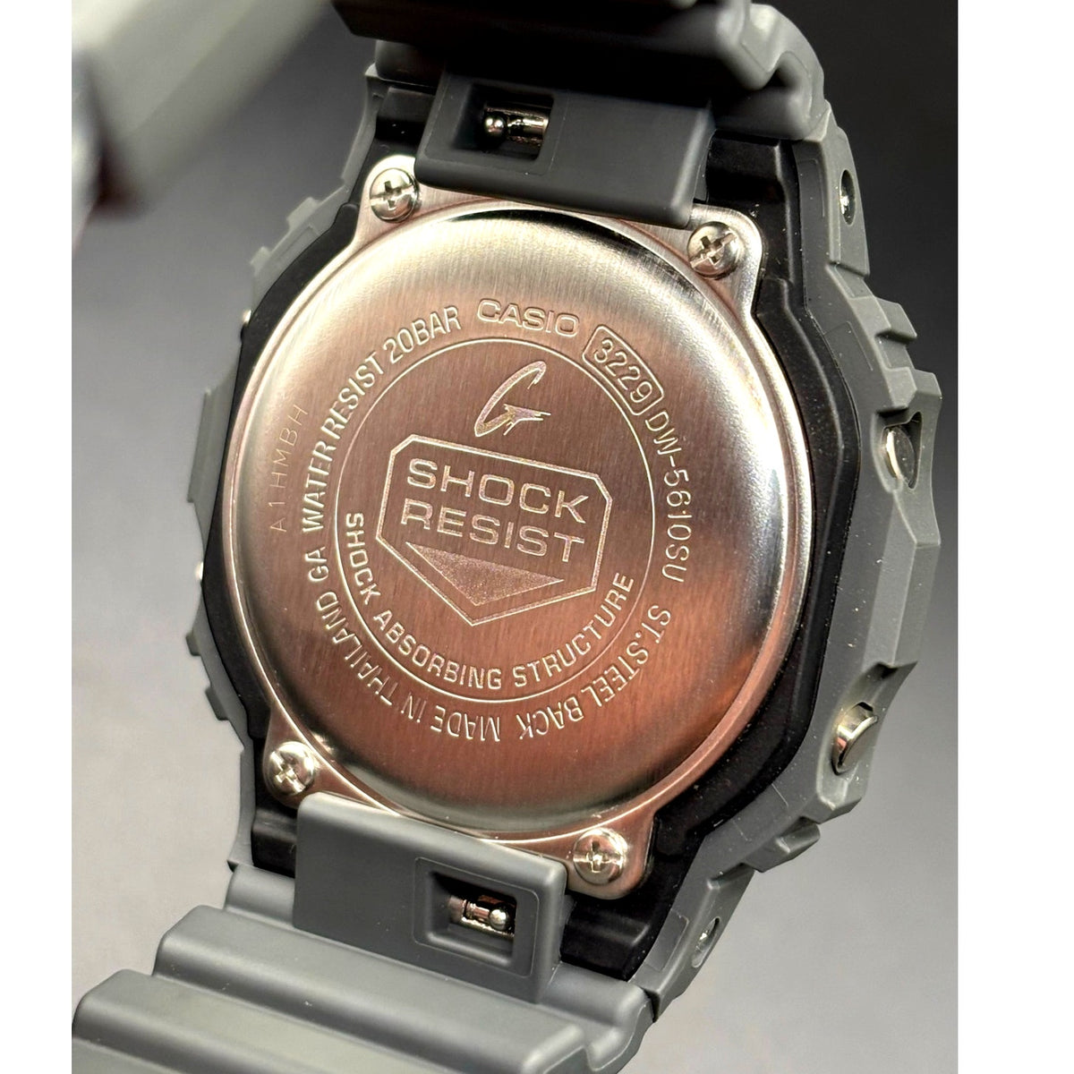 Casio G-Shock DW-5610SU-8 Utility Gray Digital 200M Watch NIBWT Discontinued