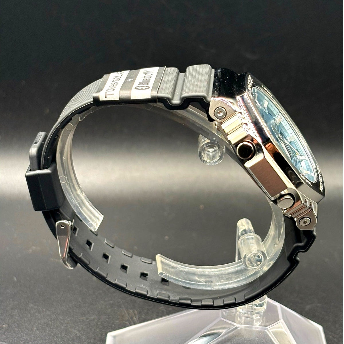 Casio G-Shock G-Steel GBM2100A-1A2 Tough Solar Bluetooth Blue Dial Watch NIB