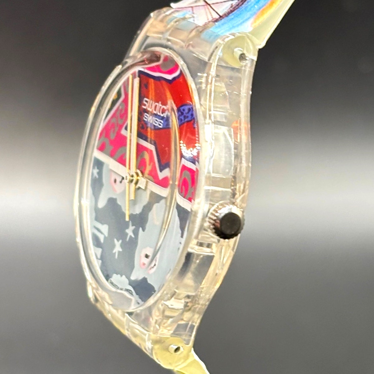 Swatch GZ177 Lots Of Swatch 2002 Club Special Gent Unisex Watch NIB Vintage