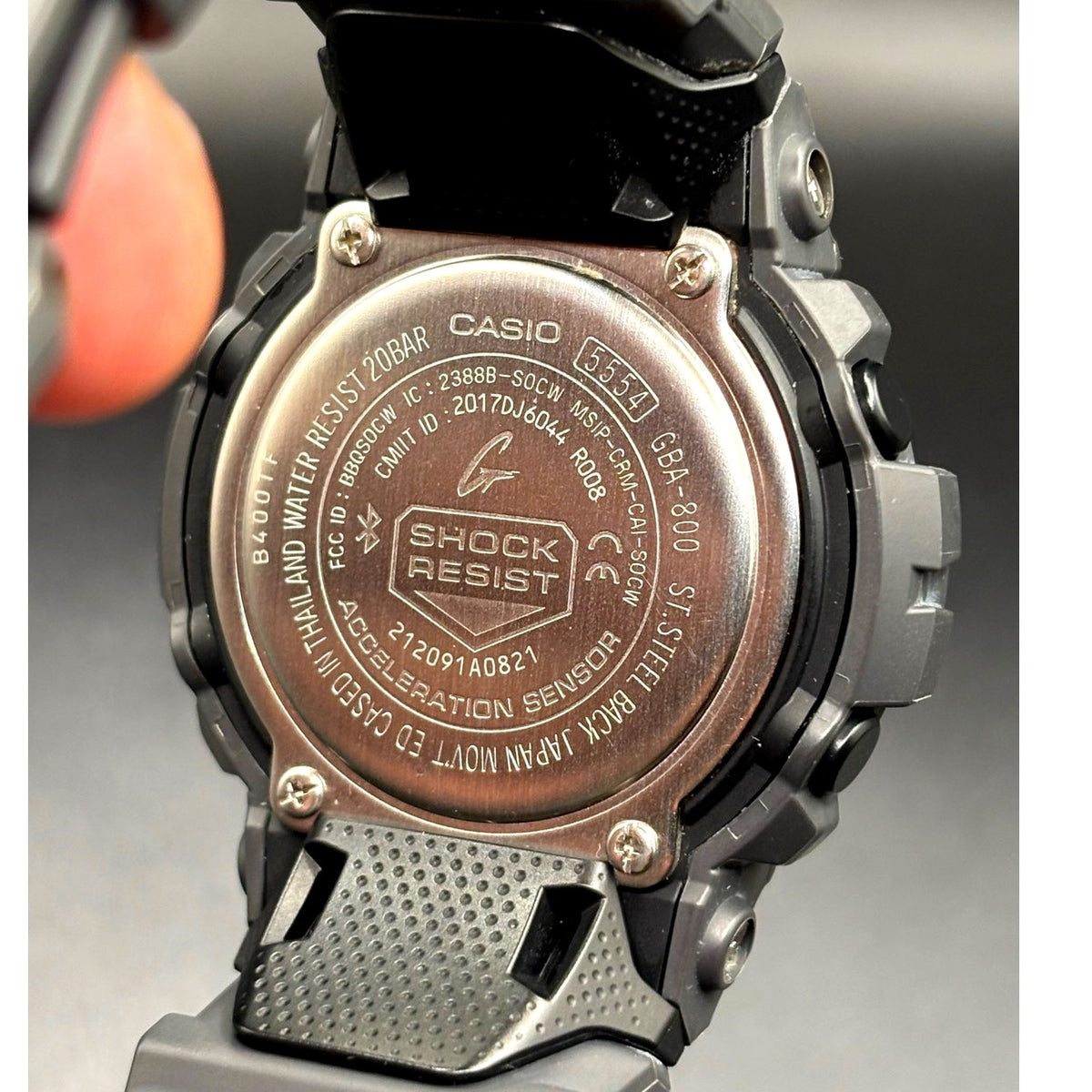 Casio G-Shock GBA800-8A Step Tracker Bluetooth Matte Gray Men's Watch