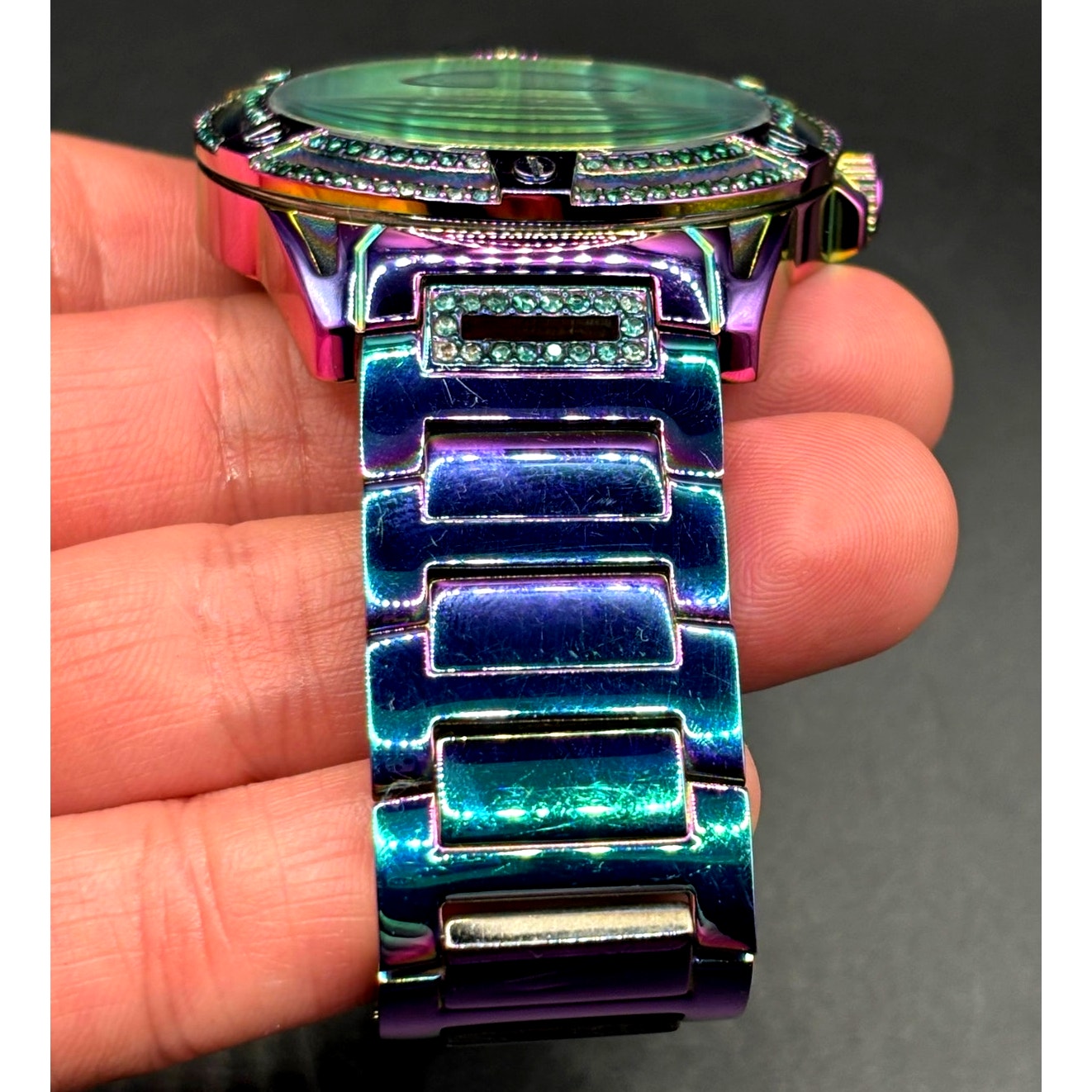 GUESS GW0497G3 Men's Iridescent Multifunction 48mm Watch