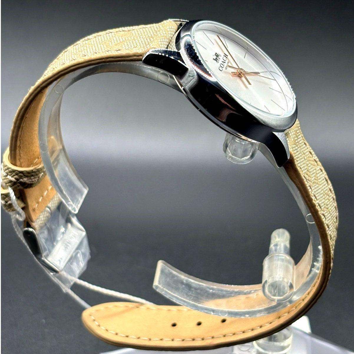 Coach Ruby 14503798 Women’s Watch Signature Jacquard Strap NIBWT Box