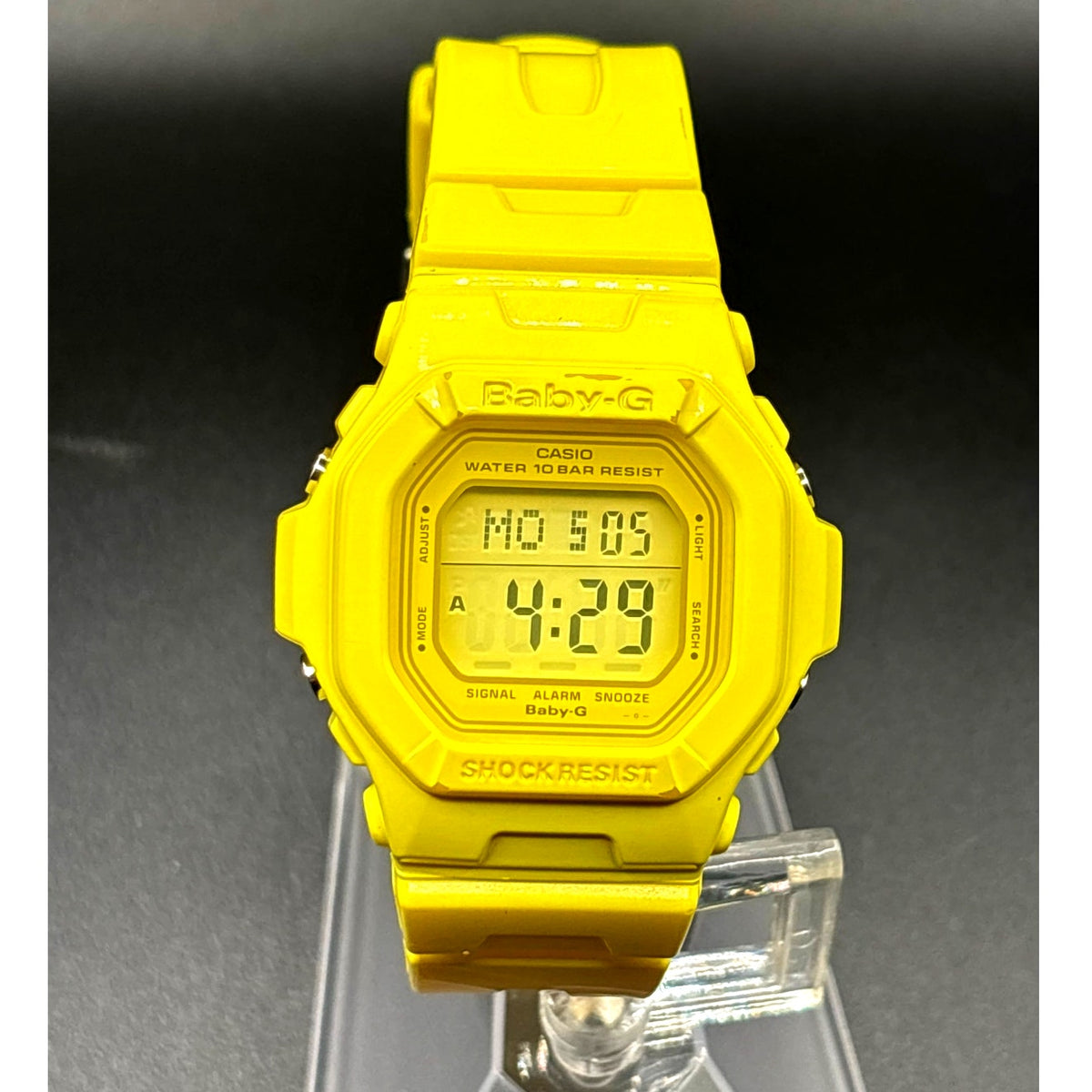 Casio Baby-G BG-5602-9 Lemon Drop Yellow Digital Women’s Watch