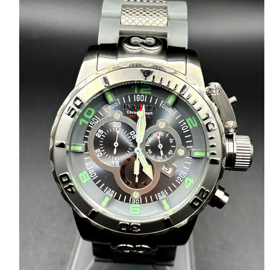 Invicta Corduba 6675 Chronograph 52mm Steel Polyurethane Grey Dial Men's Watch