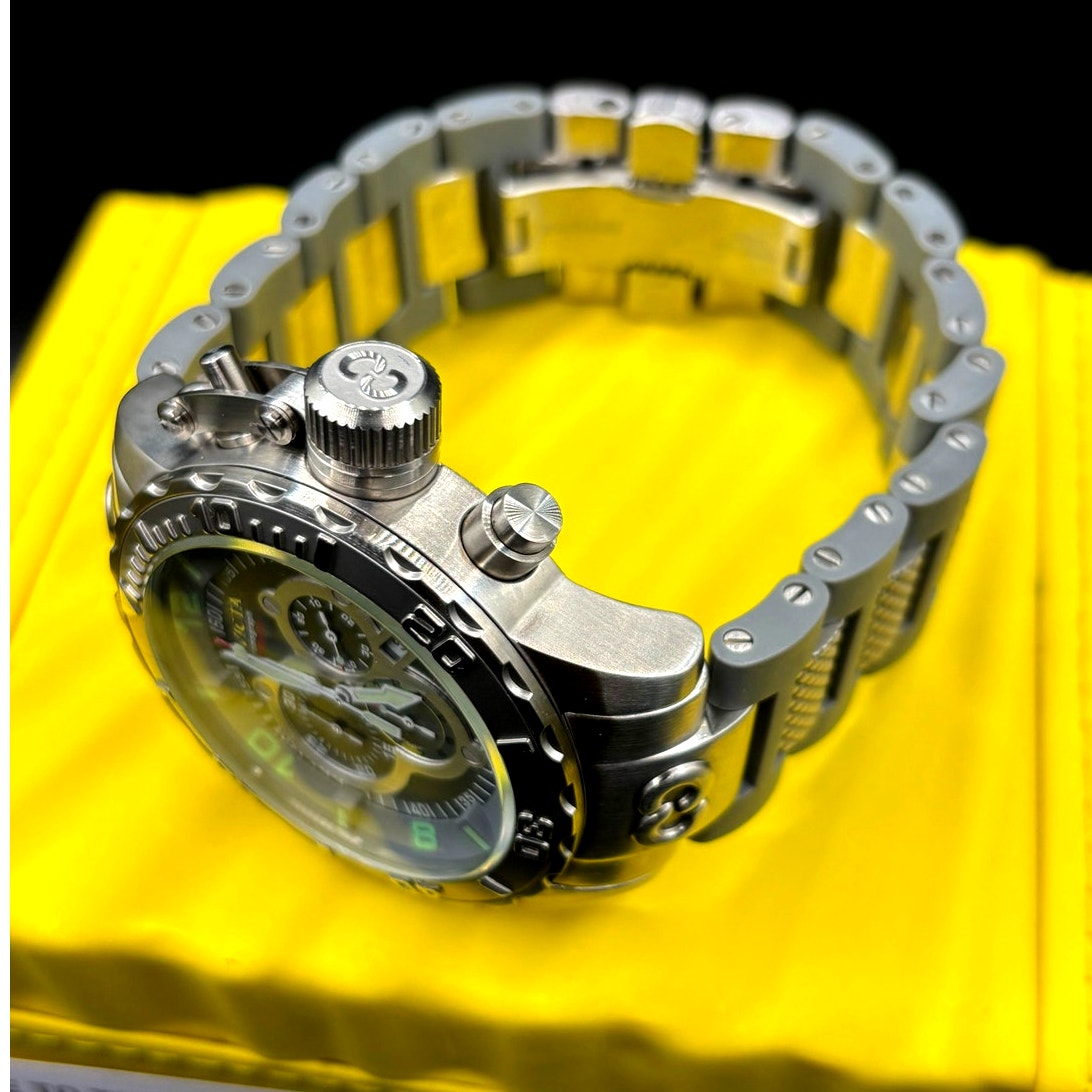 Invicta Corduba 6675 Chronograph 52mm Steel Polyurethane Grey Dial Men's Watch