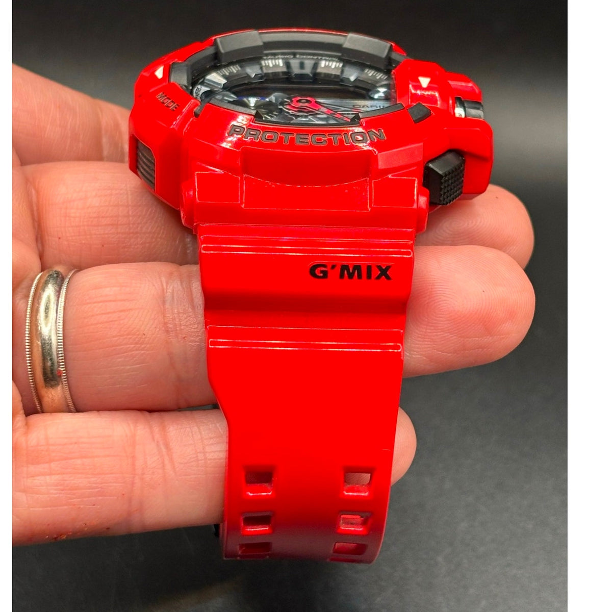 Casio G-Shock GBA-400-4A G’MIX Bluetooth Red Analog Digital Men’s Watch