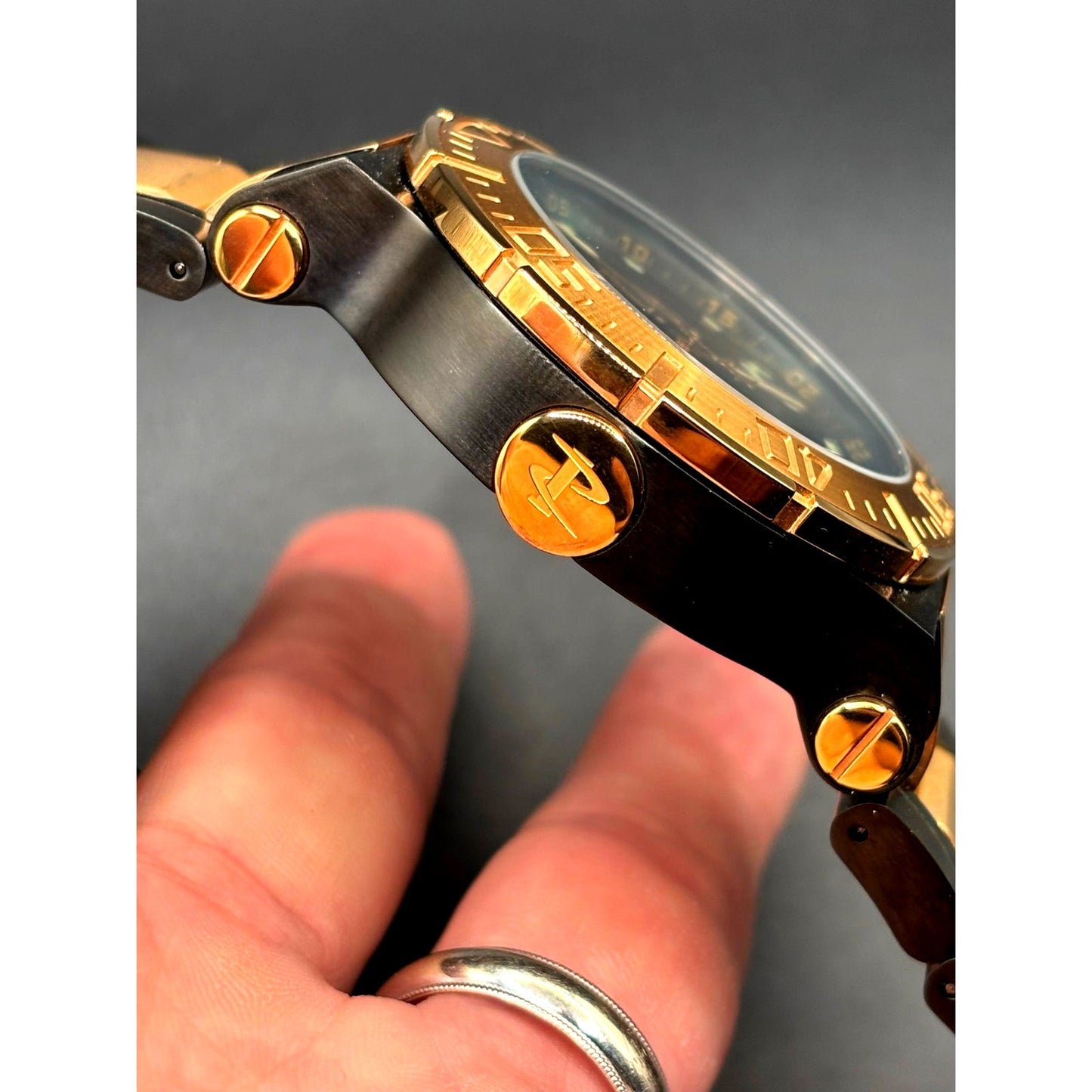 Invicta Reserve 6763 Swiss Made Chronograph 18K Rose Gold Plated Men's Watch