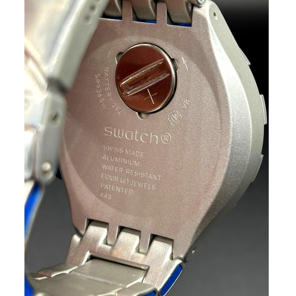 Swatch Irony X-Lite Endless Energy YYS4001AG 45mm Swiss Made Blue Chronograph