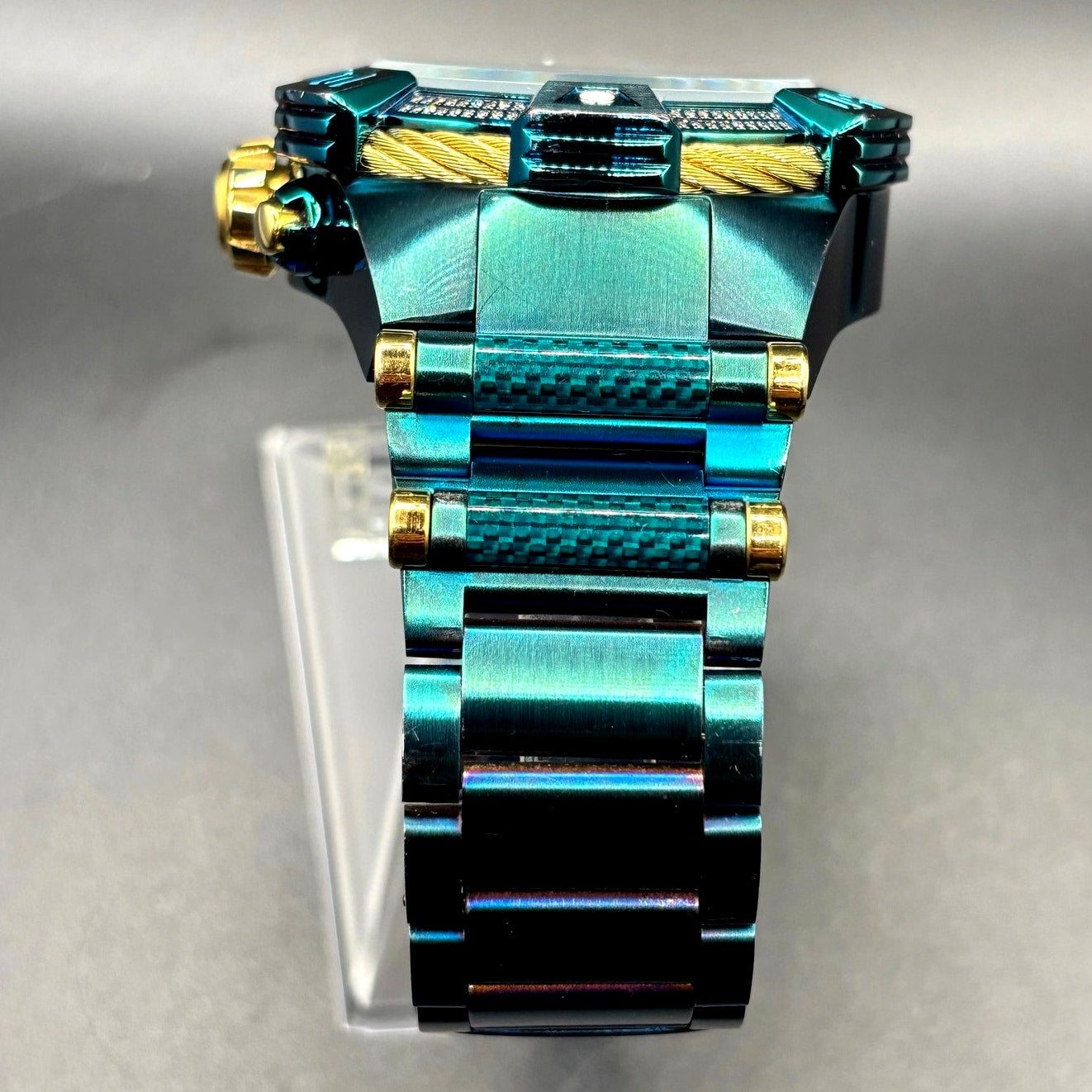 Invicta Jason Taylor Limited Edition 40440 Swiss Chronograph Diamond 52mm Watch