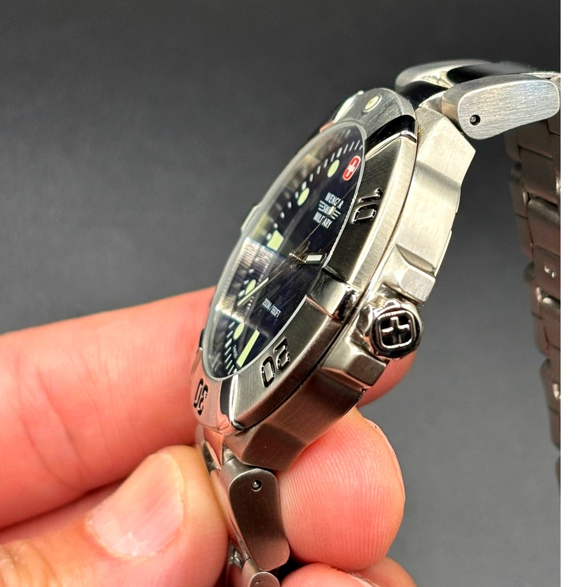 Wenger Swiss Military 79178 SeaForce Blue Dial 41mm Swiss Dive 200M Discontinued