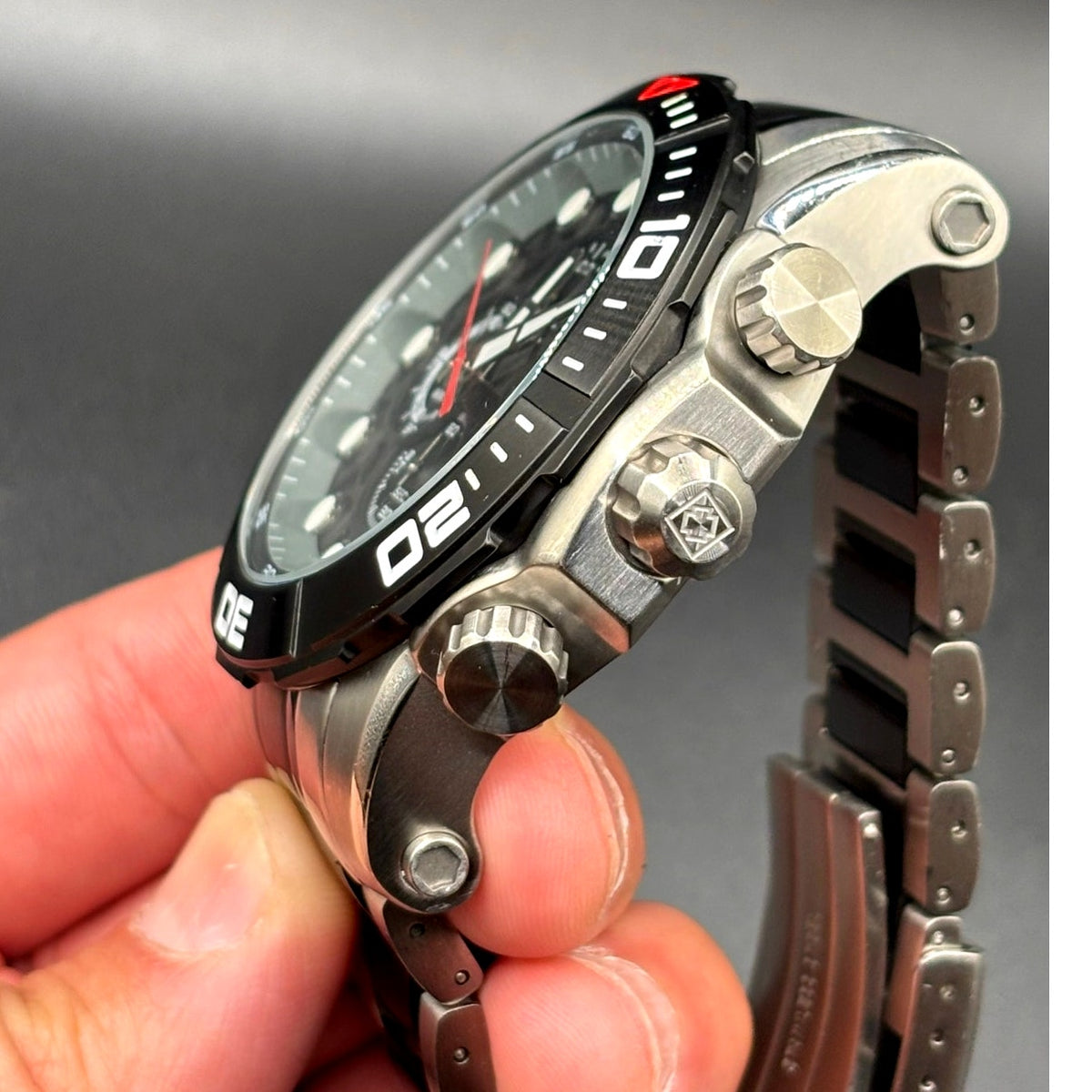 Invicta Sea Hunter 28263 Chronograph Black Steel 54mm Men’s Quartz Watch