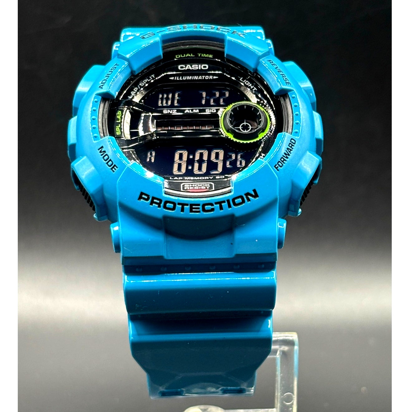 Casio G-Shock GD-110-2 Azure Blue Digital 200M Men's Watch NIB