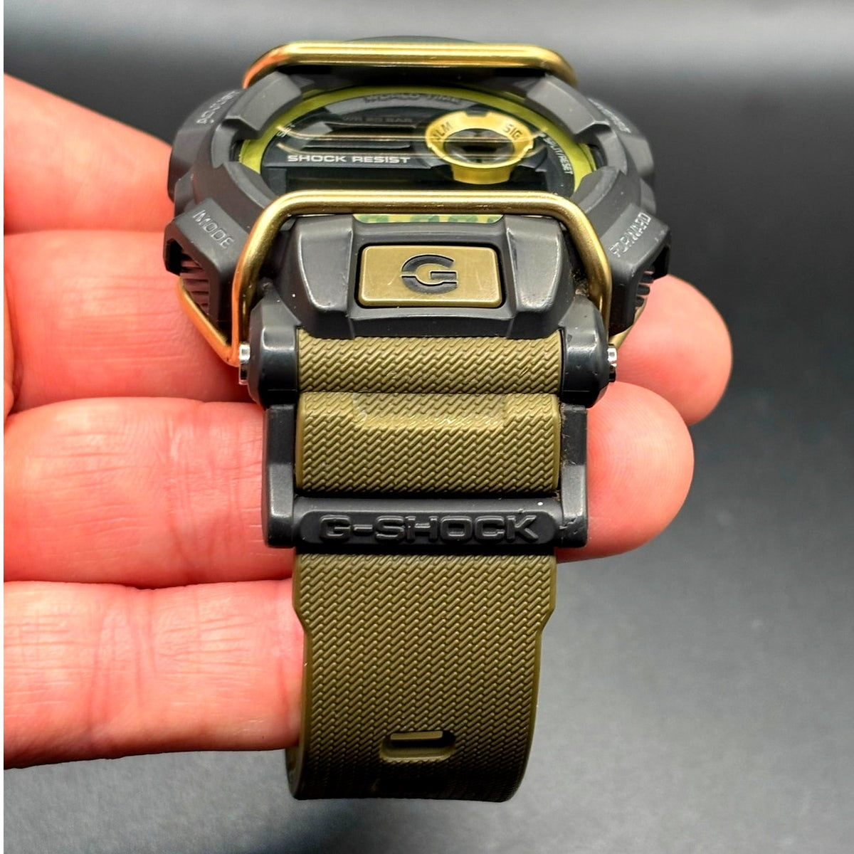 Casio G-Shock GD-400-9 Olive Green Digital World Time Men's Watch