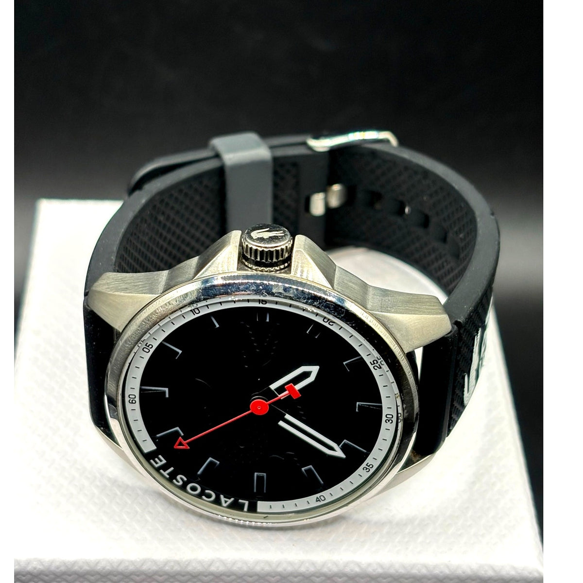 Lacoste Capbreton 2010840 Black Dial Quartz Men’s Watch 50M Unisex