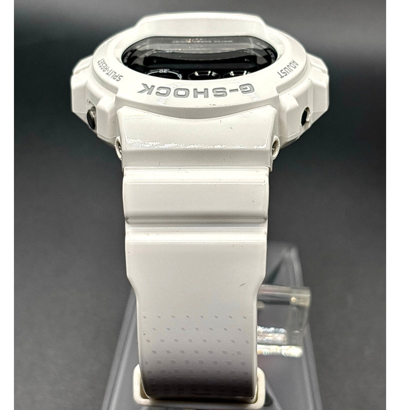 Casio G-Shock DW6900-7 Metallic Mirror White Glossy Digital Men's Watch NIBWT