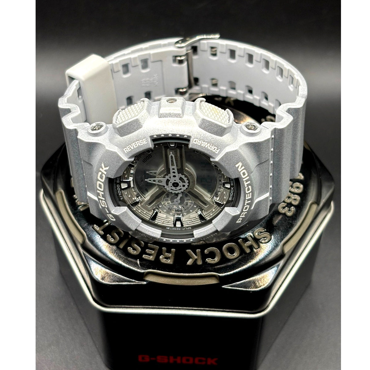 Casio G-Shock GA-110BC-8A Silver Men's Analog Digital Watch