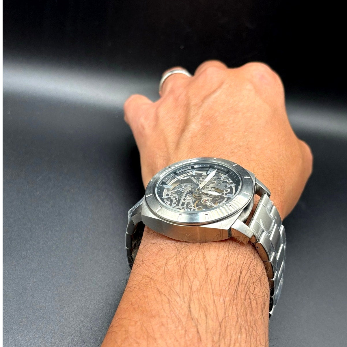 Fossil Privateer Sport BQ2425 Automatic Skeleton Men’s Watch 45mm NIB