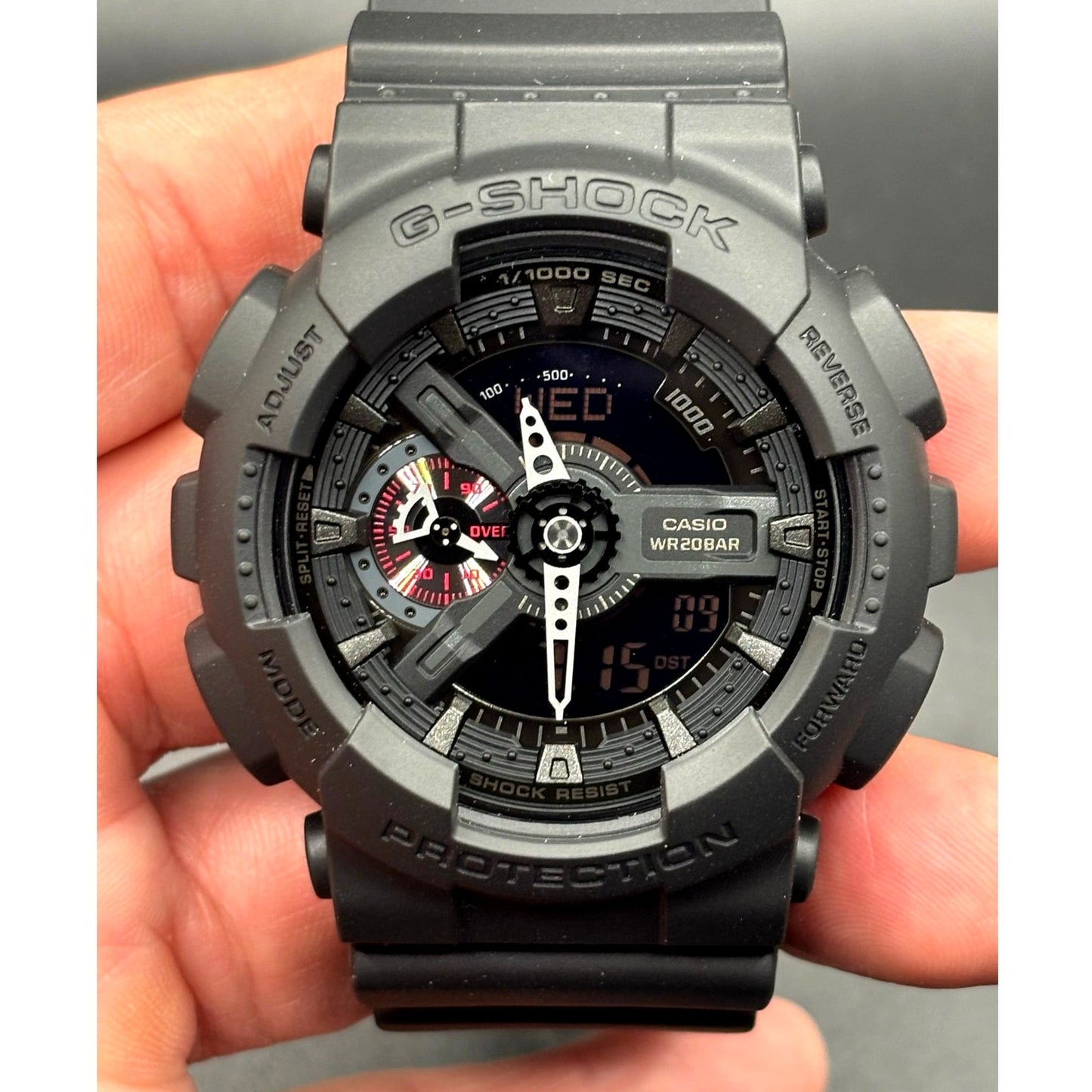 Casio G Shock GA-110MB-1A Military Black Analog Digital 200M Men's Watch NIB