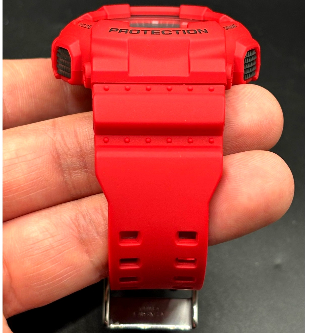 Casio G-Shock GA100B-4A Bright Red Analog Digital Men’s Sport Watch 200M