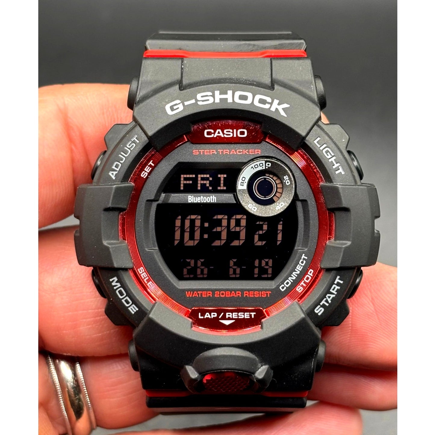 Casio G-Shock Move GBD800-1 Bluetooth Step Tracker Fitness Watch NIB