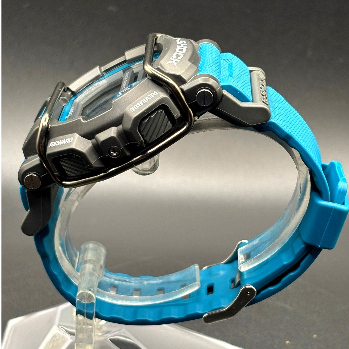 Casio G-Shock GD-400-2 Blue Gray Digital World Time Men's Watch Discontinued